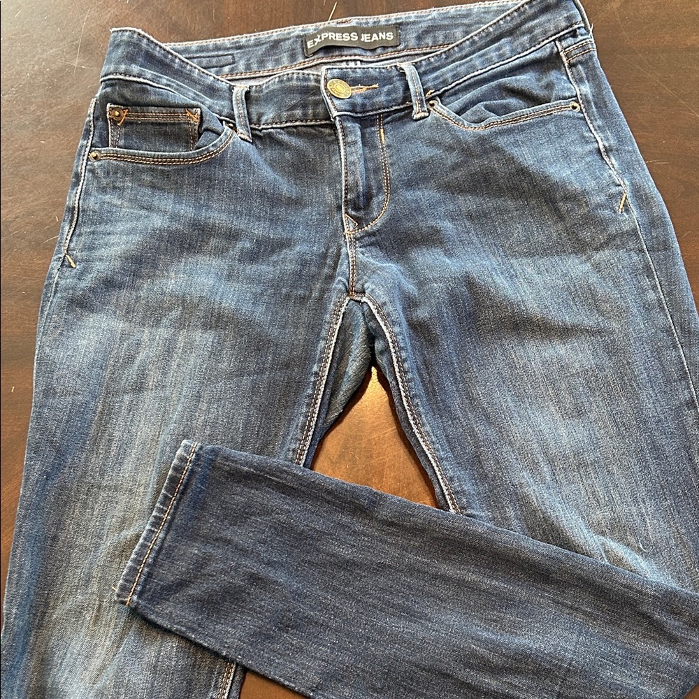 Express Women's Indigo Skinny Jeans